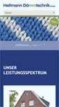 Mobile Screenshot of heitmann-daemmtechnik.de